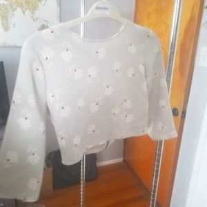 Cropped blouse
